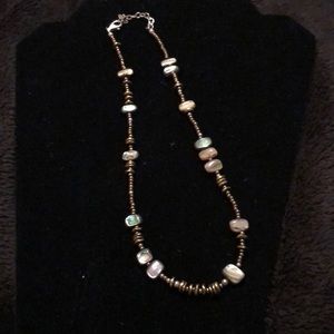 Brass Bead Necklace
